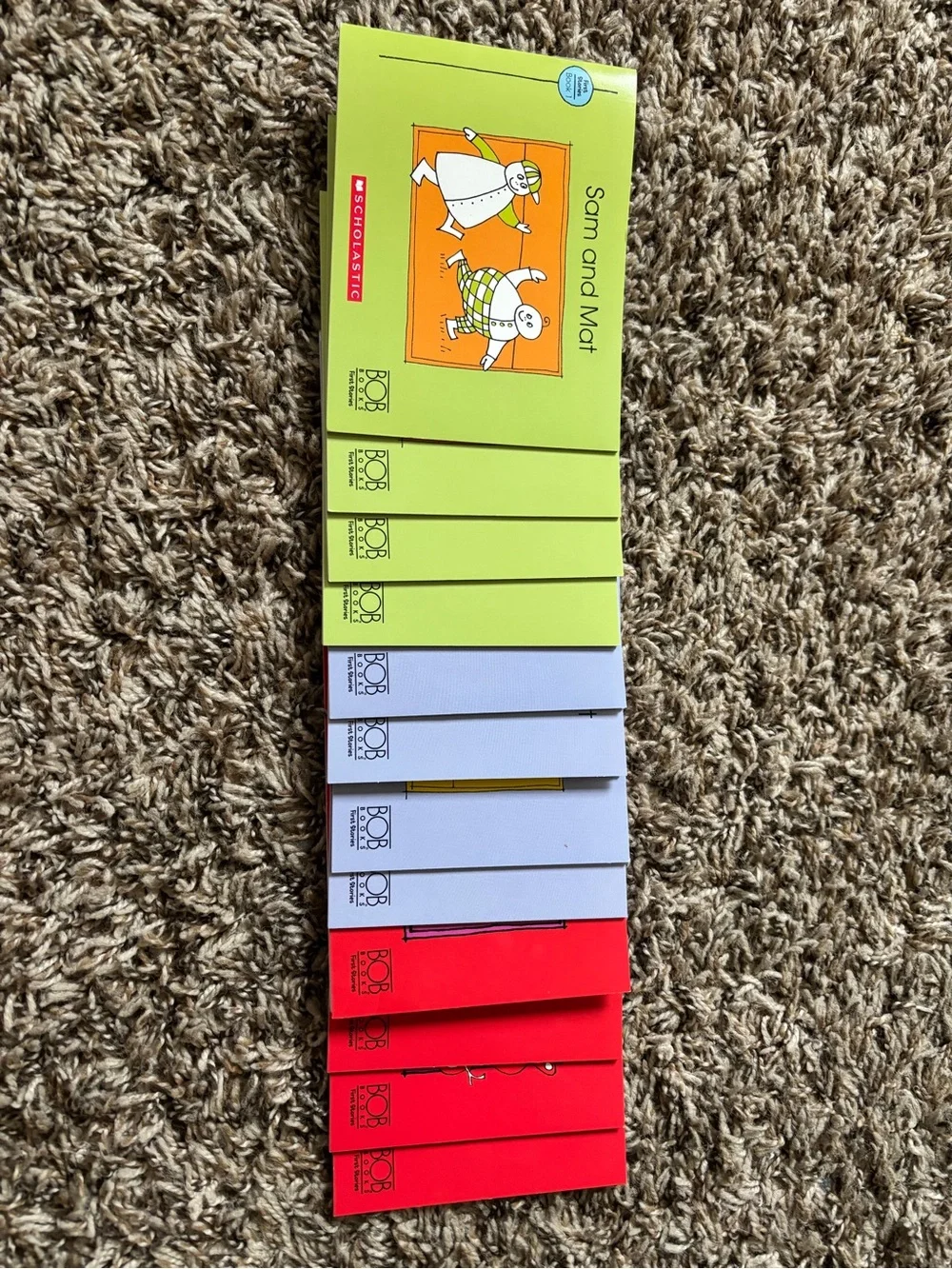 Scholastic Bob Books First Stories - stage 1 starting to read